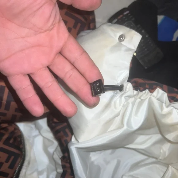 fendi reversible puffy jacket